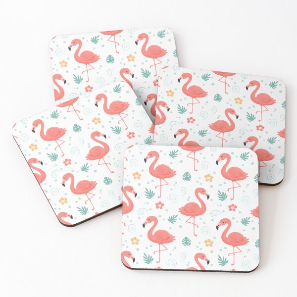 Item preview, Flamingo Seamless Pattern designed and sold by naragon4289.