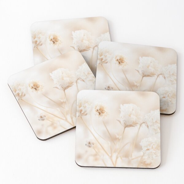 Item preview, Gypsophila elegant romantic beige small flowers pastel tone macro designed and sold by TanalyFlowers.