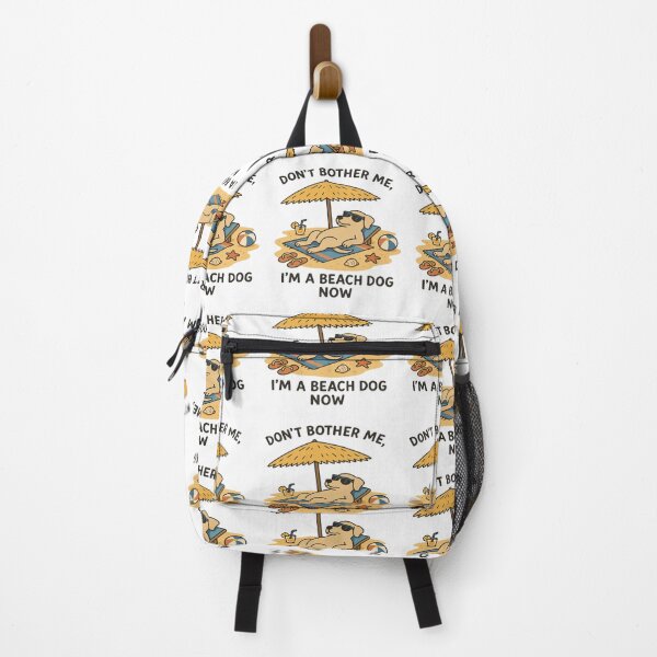 Item preview, Funny Goa Beach Dog – “Don’t Bother Me I’m a Beach Dog Now” Cute Summer Vacation Dog Design designed and sold by Globalcitytees.