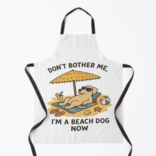 Item preview, Funny Goa Beach Dog – “Don’t Bother Me I’m a Beach Dog Now” Cute Summer Vacation Dog Design designed and sold by Globalcitytees.