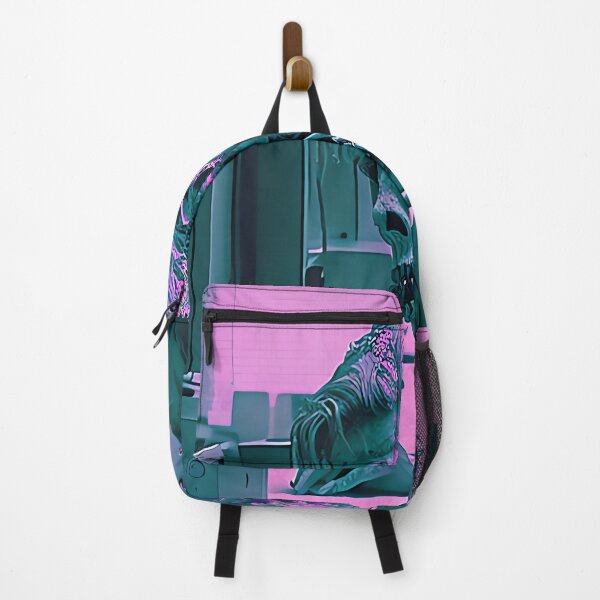 Item preview, Zombie Working In Corporate Office Vaporwave Halloween Art designed and sold by ElaineZPink.