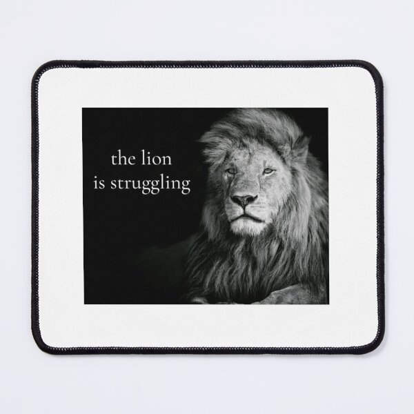 Item preview, the lion is struggling designed and sold by cloudzer0000.