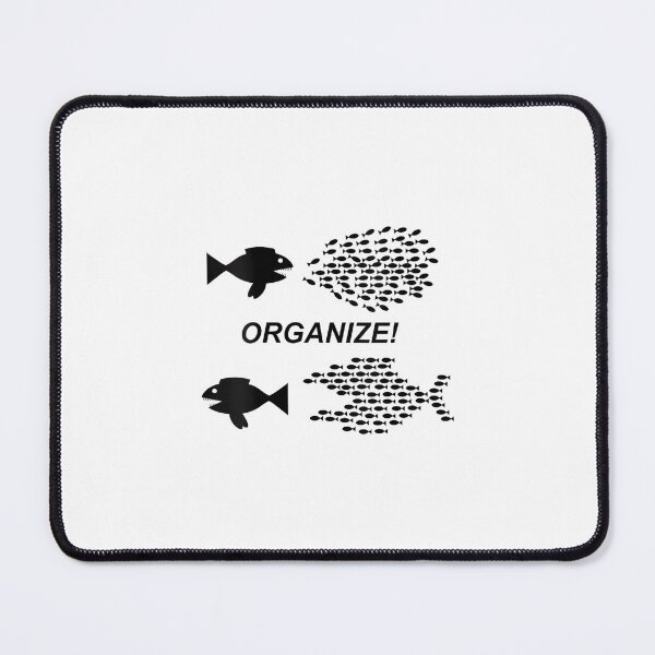 Item preview, Womens Union Organize School Fish Corporations designed and sold by ElaineZPink.