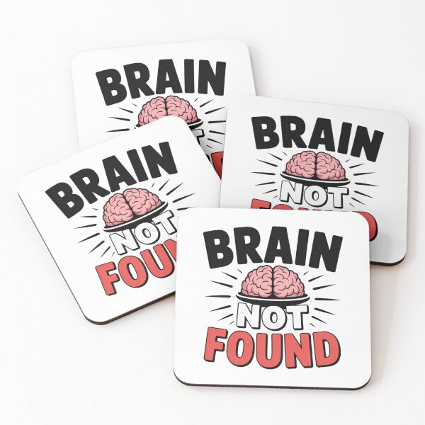 Item preview, Brain Not Found Funny Food Lover Quote. Sarcastic Humor Graphic design. designed and sold by Aarvya Fashion Club ( A.F.C ).