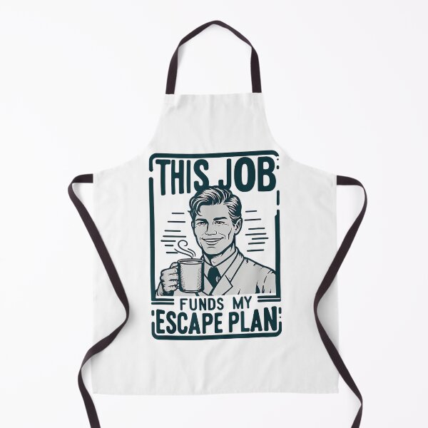Item preview, This Job Funds my Escape Work Environment Sarcasm designed and sold by ElaineZPink.
