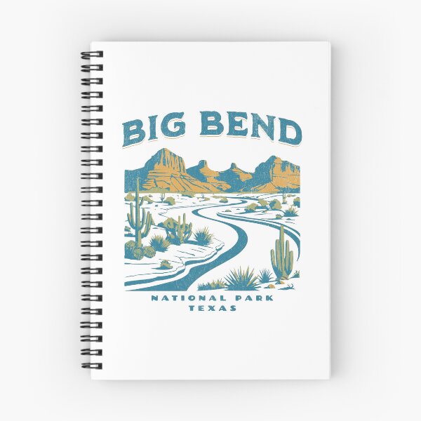 Item preview, Big Bend National Park - Big Bend National Park illustration - Rio Grande Texas   designed and sold by Jeffasmooren.