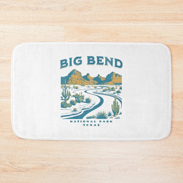 Item preview, Big Bend National Park - Big Bend National Park illustration - Rio Grande Texas   designed and sold by Jeffasmooren.