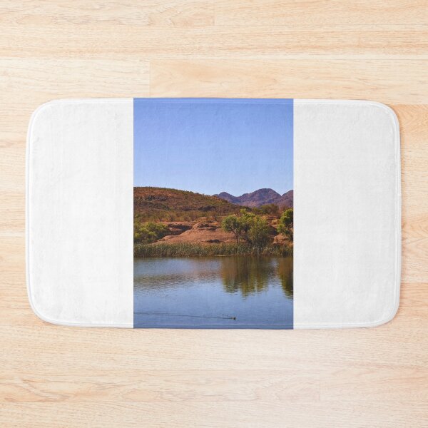 Item preview, Serene Lake with Distant Hills designed and sold by Phakade's Photos.