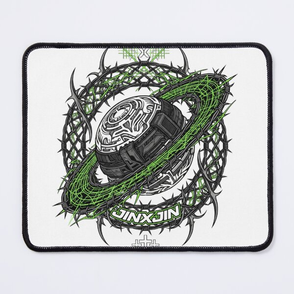 Item preview, Saturn Cyber Ring – Gothic Space Streetwear Y2K Graphic designed and sold by JINXJIN.