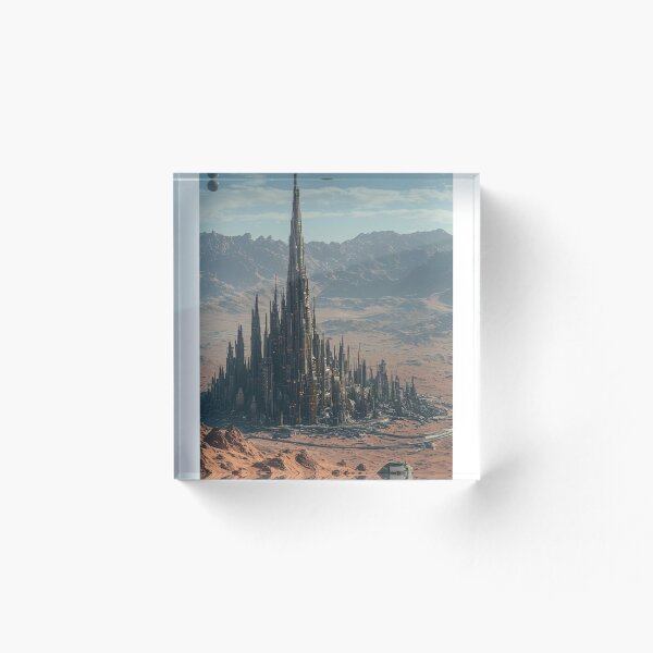 Item preview, Paisaje futurista designed and sold by JGK Impressions.