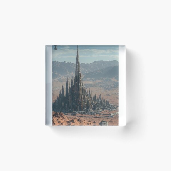 Item preview, Futuristic Landscape  designed and sold by JGK Impressions.