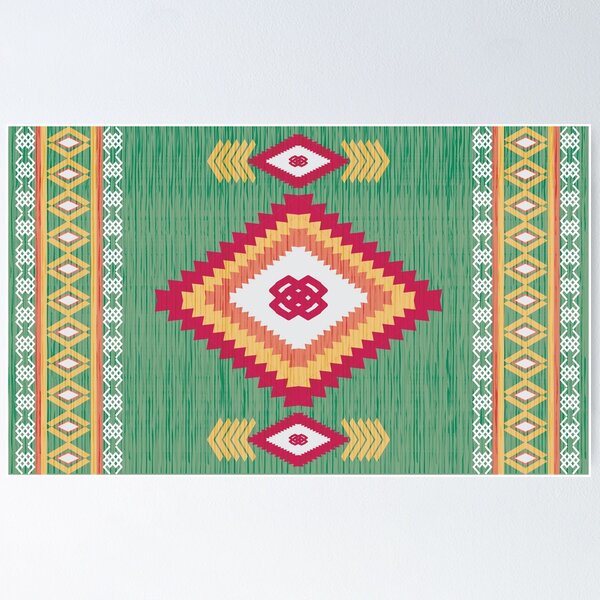 Item preview, Seamless geometric ethnic pattern  designed and sold by ChaReePat.