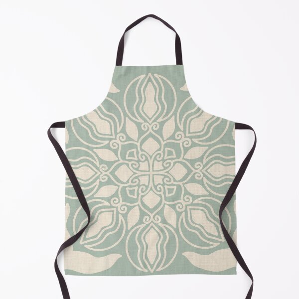 Item preview, Sage Floral Mandala designed and sold by fernorastudio.