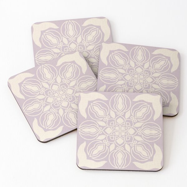 Item preview, Lilac Petal Mandala designed and sold by fernorastudio.