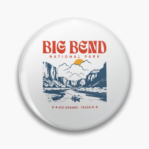 Item preview, Big Bend National Park - Big Bend National Park illustration - Rio Grande Texas   designed and sold by Jeffasmooren.