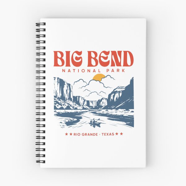 Item preview, Big Bend National Park - Big Bend National Park illustration - Rio Grande Texas   designed and sold by Jeffasmooren.