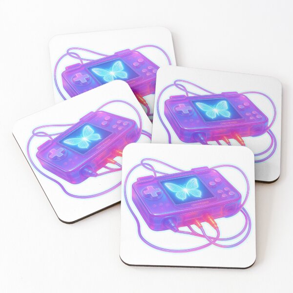 Item preview, Cyber Butterfly Translucent Handheld Console designed and sold by Neuro Muse Studio.