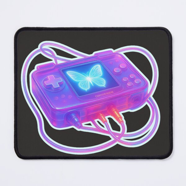 Item preview, Cyber Butterfly Translucent Handheld Console designed and sold by Neuro Muse Studio.