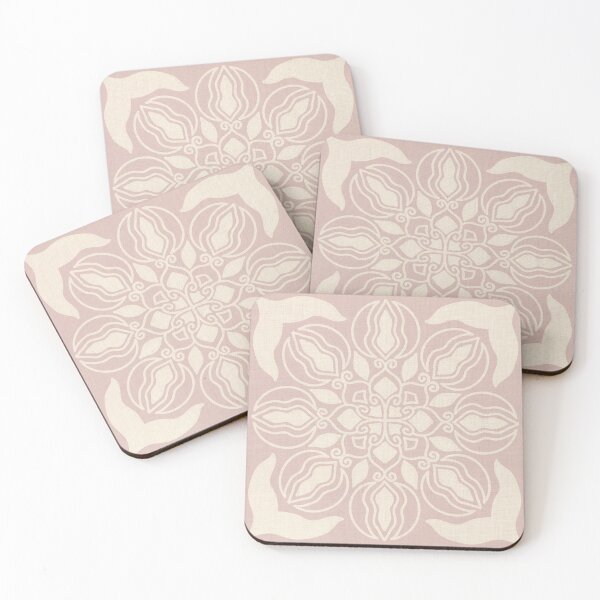 Item preview, Blush Petal Mandala designed and sold by fernorastudio.