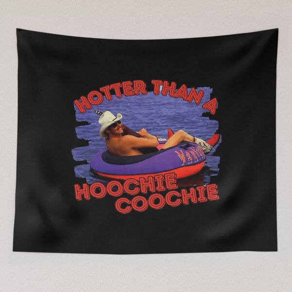 Item preview, Hotter Than A Hoochie Coochie , Meme Summer Vacation, Music Lover, 90s Country Music, Trendy Summer Summer Meme  designed and sold by Jeffasmooren.