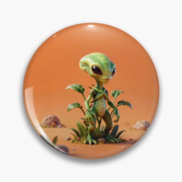 Item preview, Cute Alien Creature in Desert – Minimal Fantasy Character designed and sold by AnimalAirtistry.