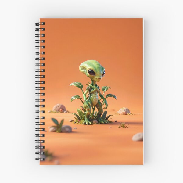 Item preview, Cute Alien Creature in Desert – Minimal Fantasy Character designed and sold by AnimalAirtistry.