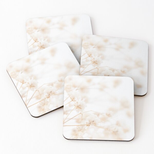 Item preview, Gypsophila elegant beige small flowers with natural blur background macro designed and sold by TanalyFlowers.