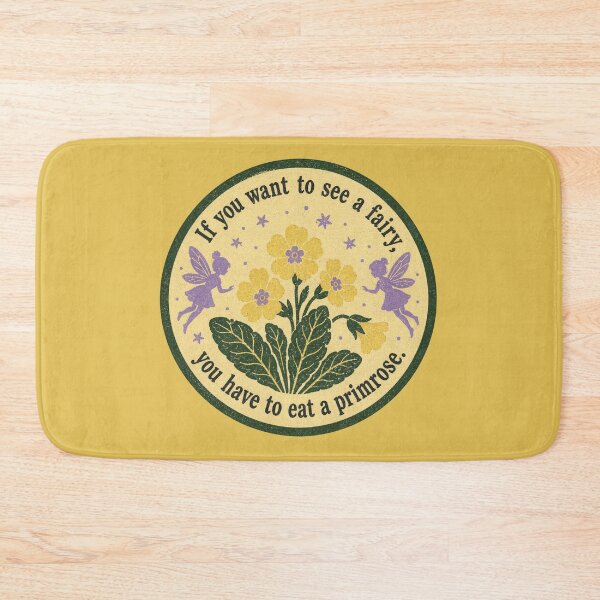 Item preview, Vintage Primrose & Fairy Folklore Badge designed and sold by Jennifer Chiera.