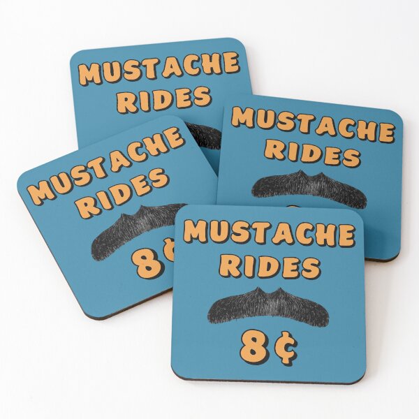 Item preview, Mustache Rides Officer Farva designed and sold by Eh Plus Designs.
