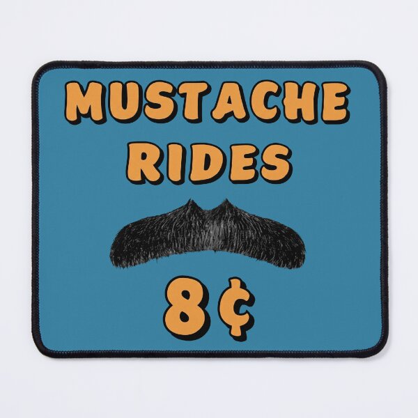 Item preview, Mustache Rides Officer Farva designed and sold by Eh Plus Designs.