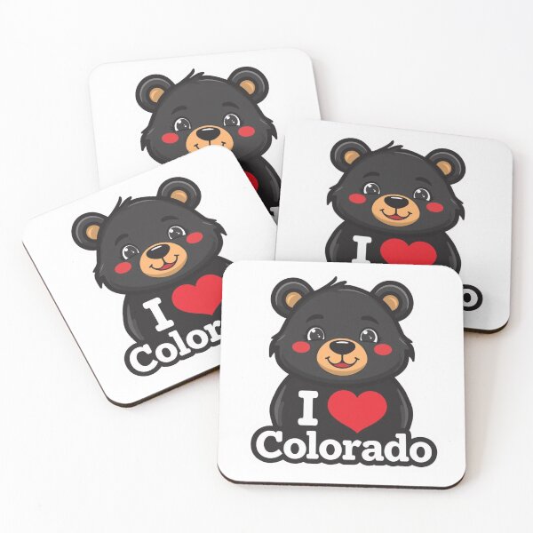 Item preview, I Love Colorado, Cute Black Bear  designed and sold by PamLeeDesign.
