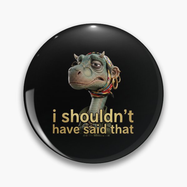 Item preview, Sassy Dilophosaurus Regret Expression designed and sold by TheCalmEdit.