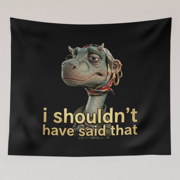 Item preview, Sassy Dilophosaurus Regret Expression designed and sold by TheCalmEdit.
