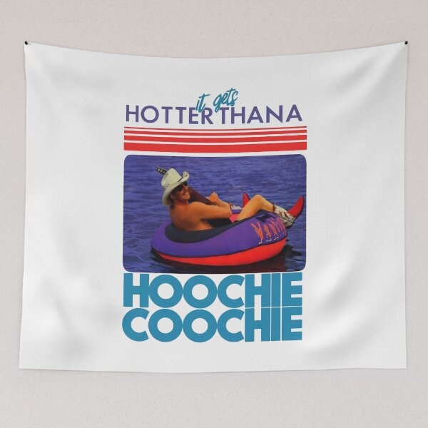 Item preview, Hotter Than A Hoochie Coochie , Meme Summer Vacation, Music Lover, 90s Country Music, Trendy Summer Summer Meme  designed and sold by Jeffasmooren.