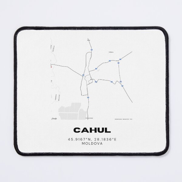 Item preview, Cahul Moldova Minimalist Map Poster | Southern City Map Wall Art designed and sold by RM-Journey.