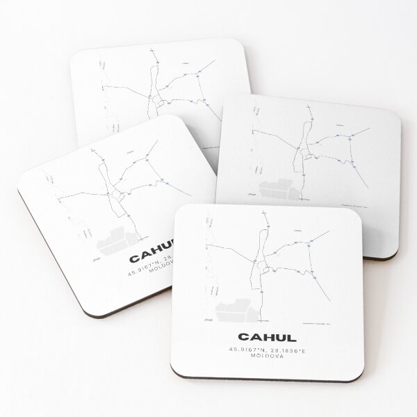 Item preview, Cahul Moldova Minimalist Map Poster | Southern City Map Wall Art designed and sold by RM-Journey.