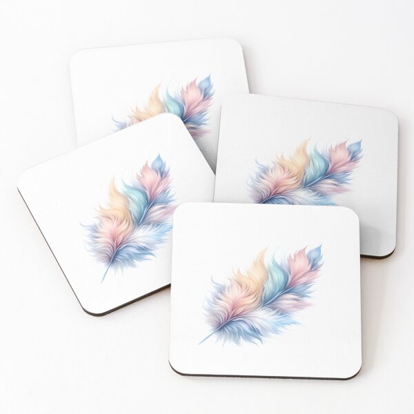 Item preview, Watercolor Feathers  designed and sold by Sweetvoilet.