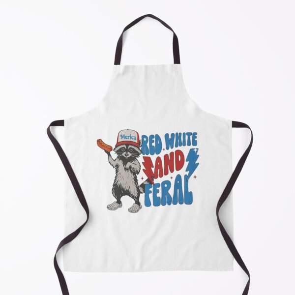 Item preview, Feral Raccoon 4th of July designed and sold by pedrosora.
