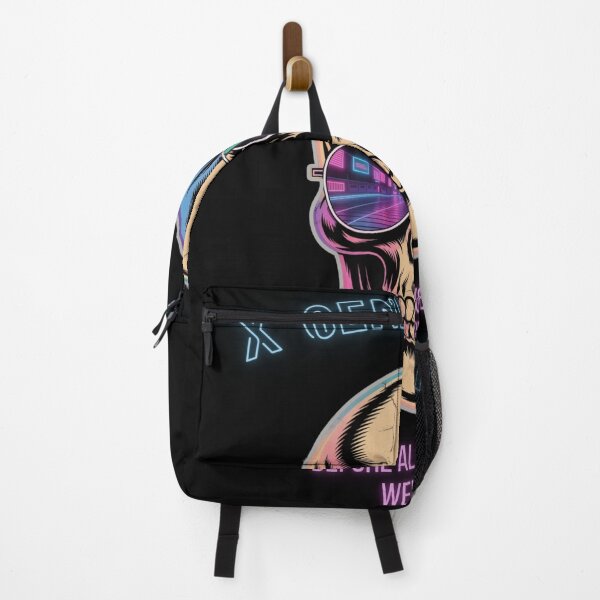 Item preview, X Generation Built Before The Hype – Retro Neon Skull Synthwave Design designed and sold by Artur-GrafiTee.