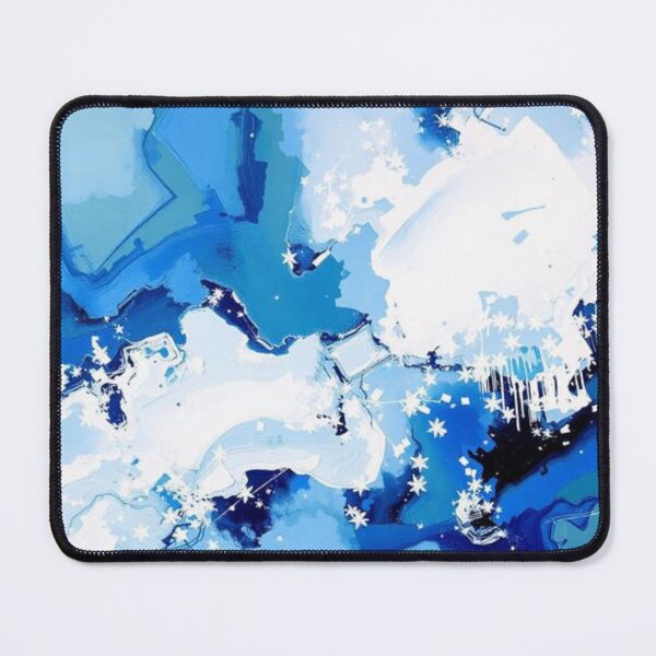 Item preview, Abstract Blue Galaxy designed and sold by KAVRAO.