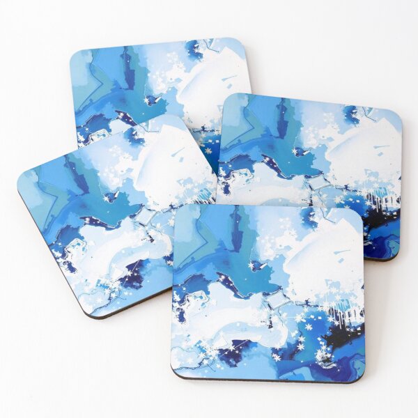 Item preview, Abstract Blue Galaxy designed and sold by KAVRAO.