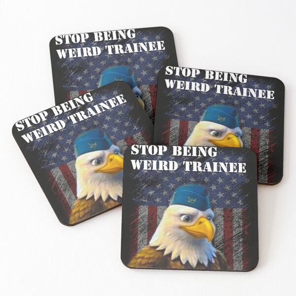Item preview, Stop Being Weird - Misadventures of SSgt Byrd and Amn Peckham designed and sold by MyBottomShelf.