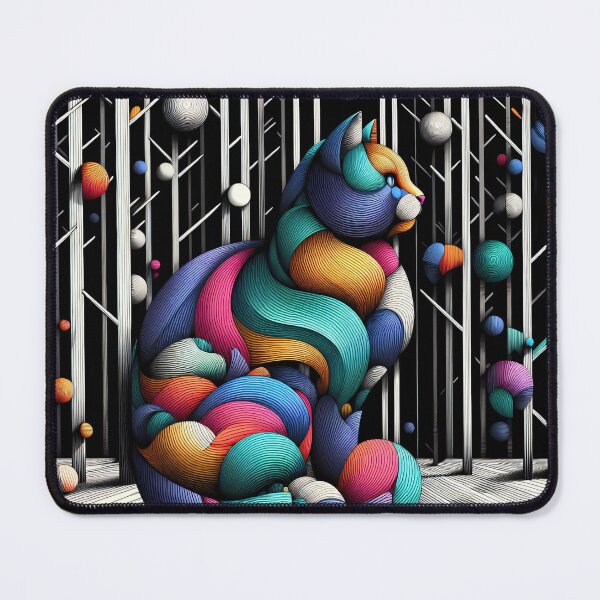 Item preview, Abstract Cat 3 designed and sold by Lukars77.