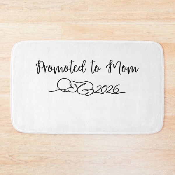 Item preview, Promoted to Mom 2026 Tee designed and sold by InfiniTeeVibes.