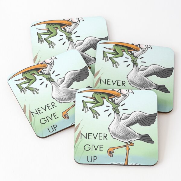 Item preview, Never Give Up designed and sold by KnJ-Hangers.