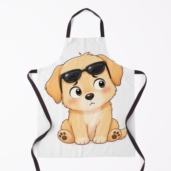 Item preview, Funny Dog Wearing Sunglasses Upside Down Cute Cartoon Design designed and sold by Sadia Jannat.