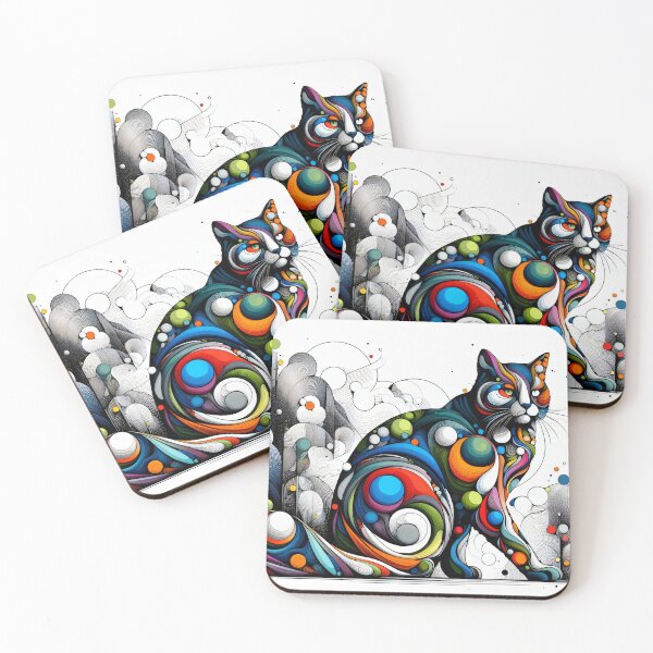 Item preview, Abstract Cat 5 designed and sold by Lukars77.