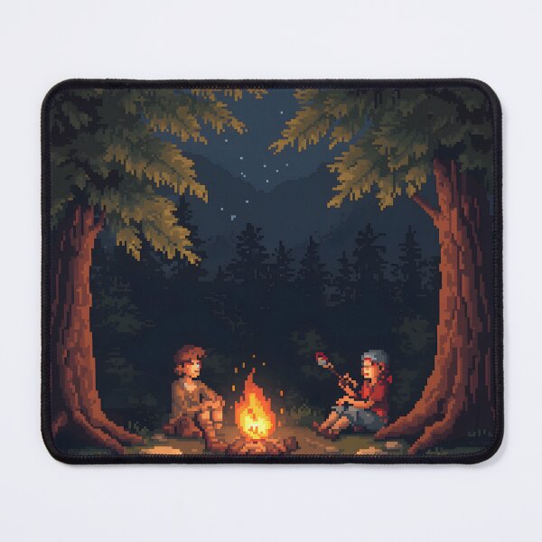 Item preview, Cosy Campfire Adventure – Pixel Art RPG Night Scene designed and sold by ThePixelArchive.