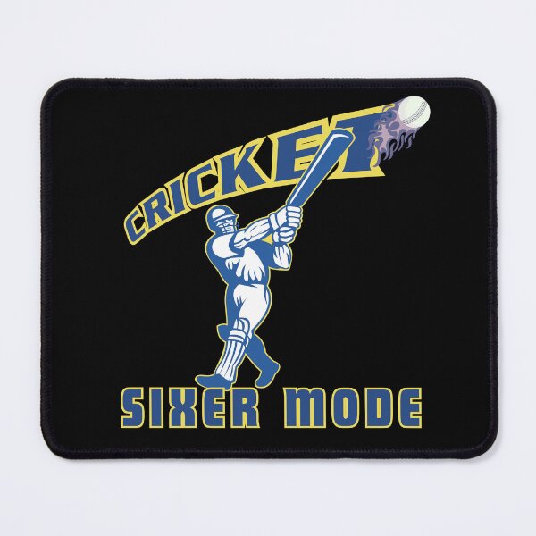 Item preview, Cricket Sixer Mode Batsman Fire Graphic designed and sold by LoudVictory.