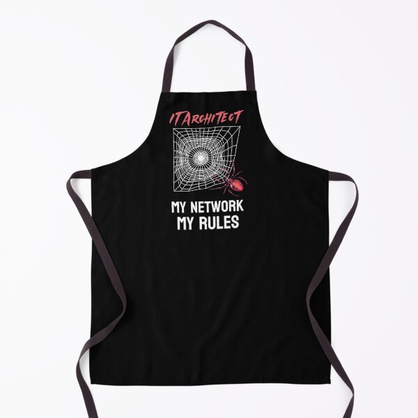 Item preview, Funny IT Architect My Network, My Rules Spider designed and sold by Vac1.